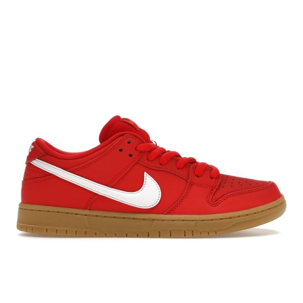 Nike Dunk Low SB University Red Gum White Gum-Light-Brown Gym-Red (FJ1674-600)