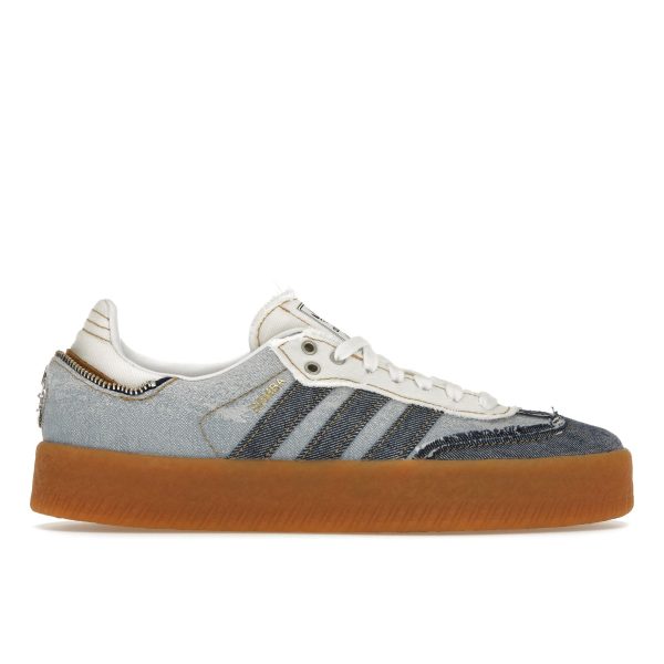 Adidas Sambae Denim   Blue Cloud-White Mesa (II0001)