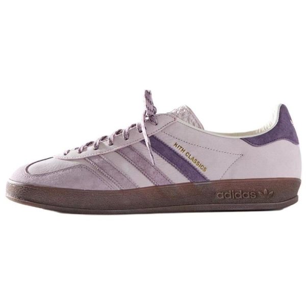 Adidas Kith x Gazelle Indoor Classics Program    -  Ice-Purple Gum (IH0120)