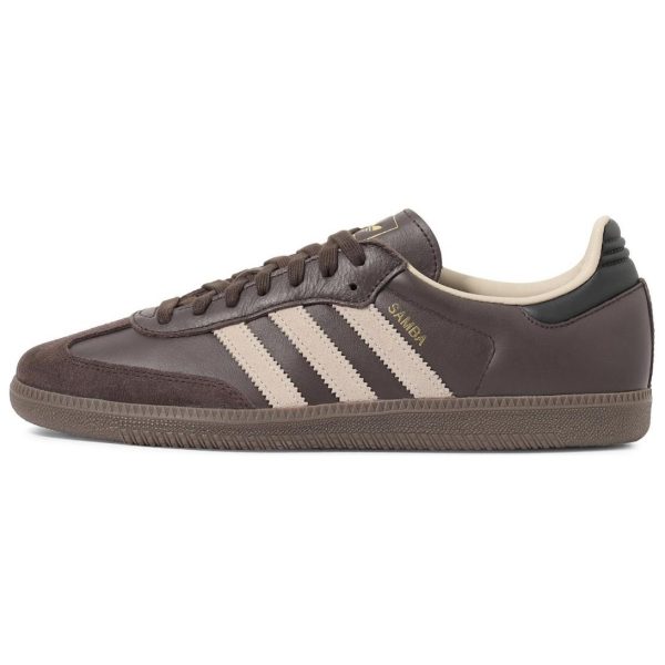 Adidas   Samba OG Dark Brown Beige Gum Clay-Brown Gum-5 (JI0217)