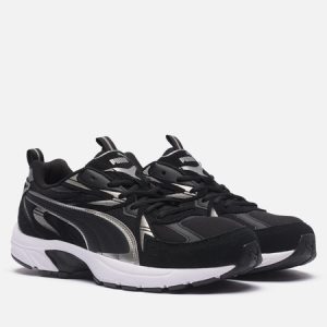 кроссовки Puma Milenio Tech Suede (393489-01) черного цвета