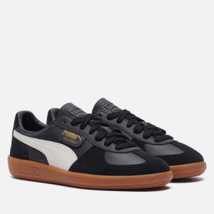 кроссовки Puma Palermo Leather (396464-03) черного цвета