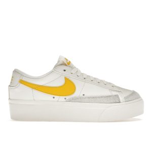 Nike Blazer Low Platform Sail Vivid Sulphur     - (DJ0292-111)