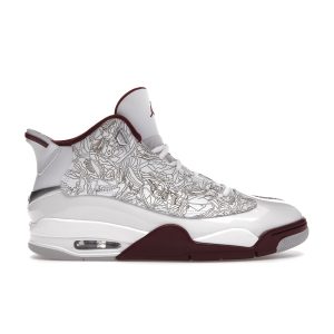 Air Jordan Jordan Dub Zero Cherrywood White Cherrywood-Red Metallic-Silver (311046-165)