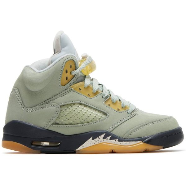 Air Jordan 5 Retro Jade Horizon GS (440888-300) зеленого цвета