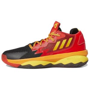 Adidas Pixar x Dame 8 Mr   Incredible Core-Black Team-Yellow Vivid-Red (HR1562)