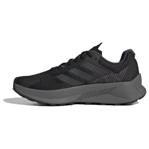 Adidas Terrex Soulstride Flow GORE-TEX Black Grey   Core-Black Grey-Six Impact-Orange (ID6714)