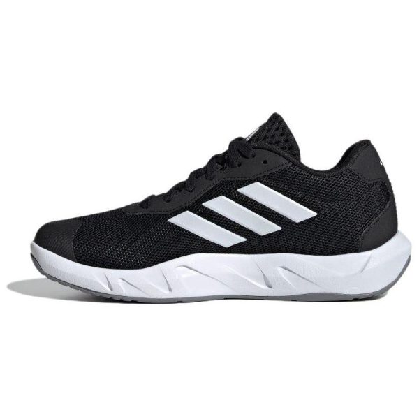 Adidas Amplimove Black White Grey   Core-Black Cloud-White Grey-Six (IF0957)