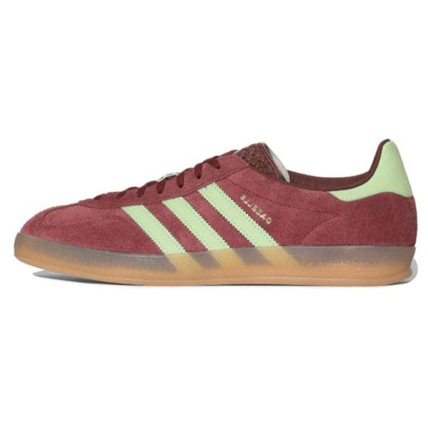 Adidas   Gazelle Indoor Shadow Red Semi Green Spark Gum (IH7487)