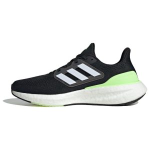 adidas PureBoost 23 Wide Black Green Spark Core-Black Cloud-White (IF9657)