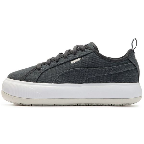 Puma Suede Mayu Canvas Ebony   - Nimbus-Cloud (383165-03)