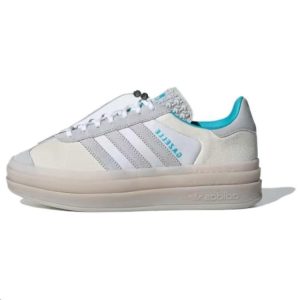 Adidas  ORDINARY PEOPLE x Gazelle Bold City of Seoul     Cloud-White Light-Blue Light-Solid-Grey (IH9992)