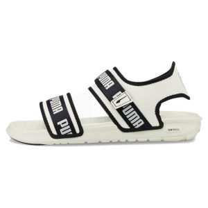 Puma Softride Slide Wordmark    Marshmallow - (384128-02)