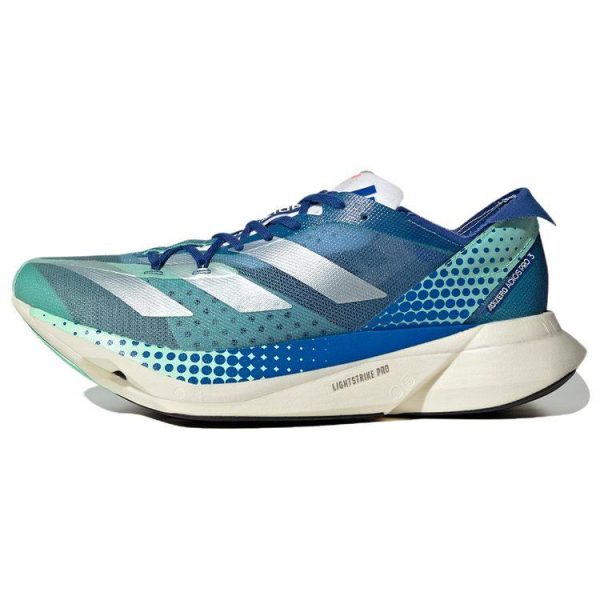 Adidas Adios Pro 3 Pulse Mint Flash Lime   Zero-Metalic Royal-Blue (GW7260)