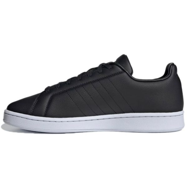 Adidas Grand Court Base Beyond Black   Core-Black Cloud-White (H04557)