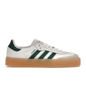 Adidas Sambae White Green Gum   Cloud-White Collegiate-Green (ID0440)