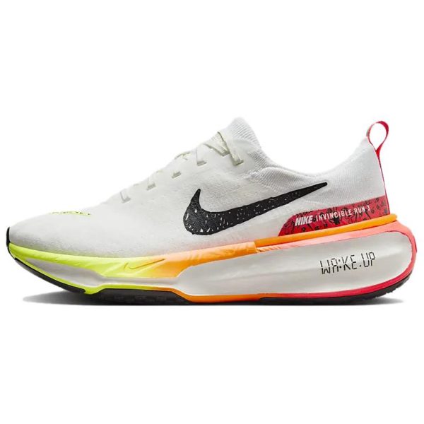 Nike ZoomX Invincible Run Flyknit 3 Wake Up Pack  -   White Black Sail-White (HF4915-100)