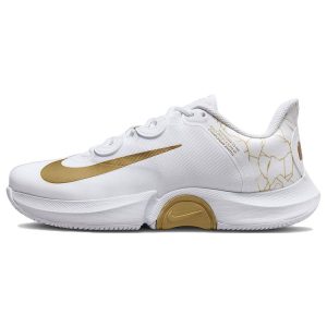 Naomi Osaka x NikeCourt Air Zoom GP Turbo White Metallic Gold (DX0341-100)