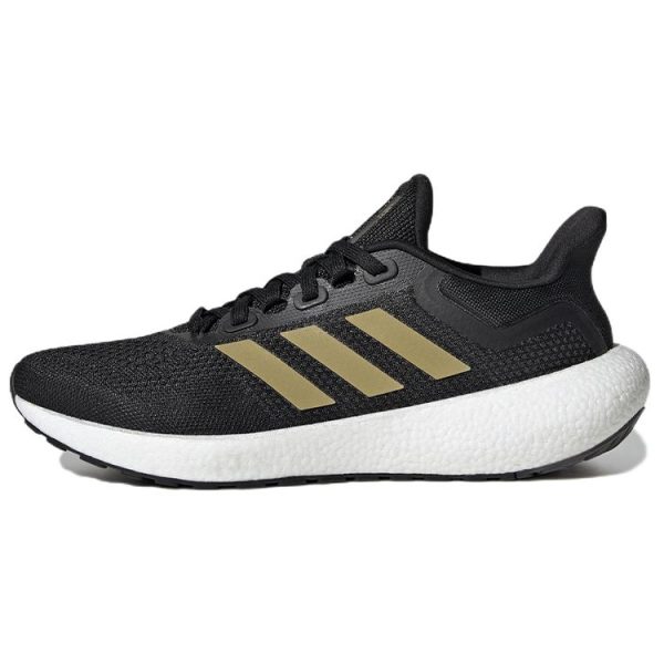 adidas PureBoost 22 Black Gold Metallic   Core-Black Carbon (GW0907)