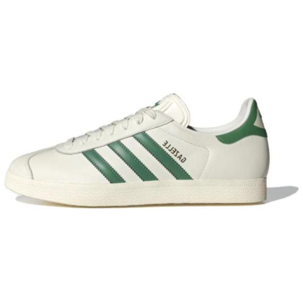 Adidas Gazelle Off White Collegiate Green   Preloved-Green (IG1635)