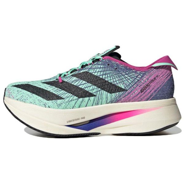 adidas Adizero Prime X Strung Pulse Mint Teal Core-Black Lucid-Fuchsia (HQ3781)