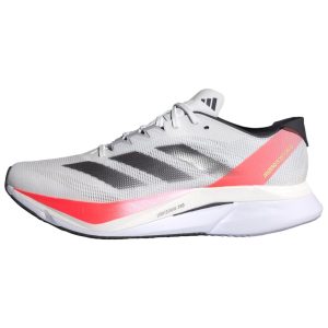 Adidas Adizero Boston 12 White Aurora Solar Red   Cloud-White Aurora-Metallic (IF9210)