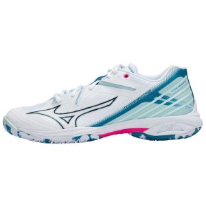 Mizuno Wave Claw 3 Wide White Sailor Blue Pink-Tetra 71GA (244321)