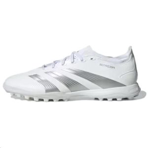 adidas Predator 24 League Low Turf Cloud White Silver Metallic Grey Grey-One (IE2613)