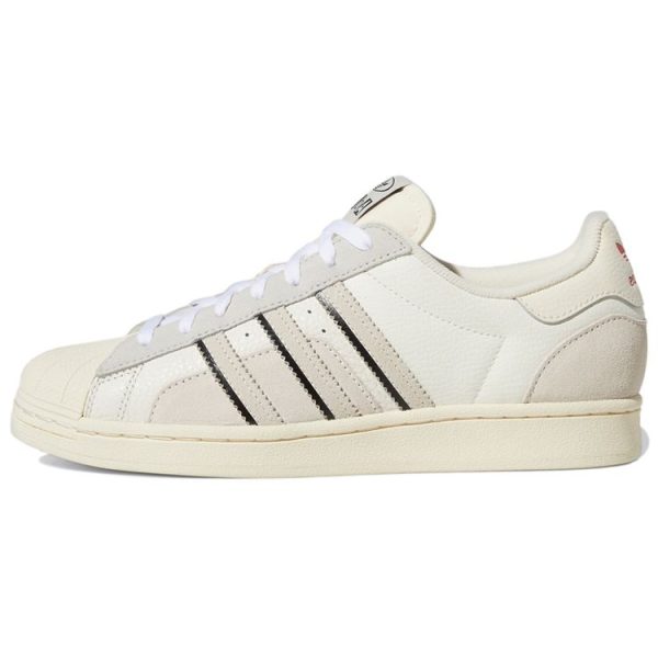 adidas Superstar White Aluminium Cloud-White Vivid-Red (GW5921)