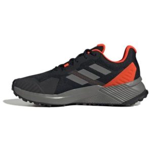 Adidas Terrex Soulstride Black Solar Red   Core-Black Grey-Four (IF5010)