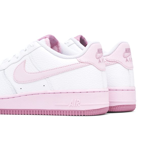 Nike Air Force 1 White Pink Foam GS (CT3839-107) белого цвета