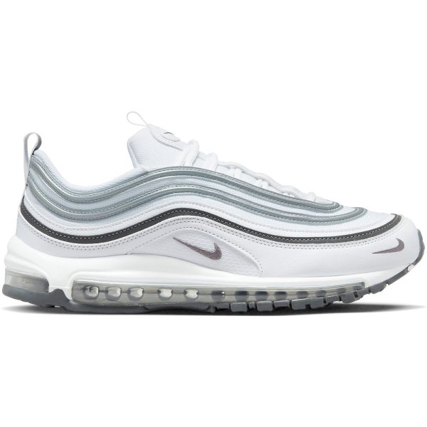 Nike Air Max 97 White Silver Grey (DX8970-100) белого цвета