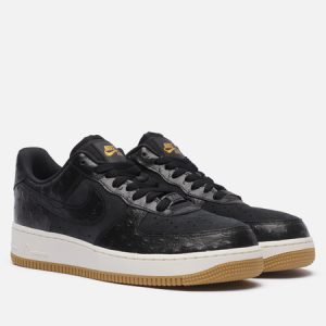 кроссовки Nike Wmns Air Force 1 '07 LX (DZ2708-002) черного цвета