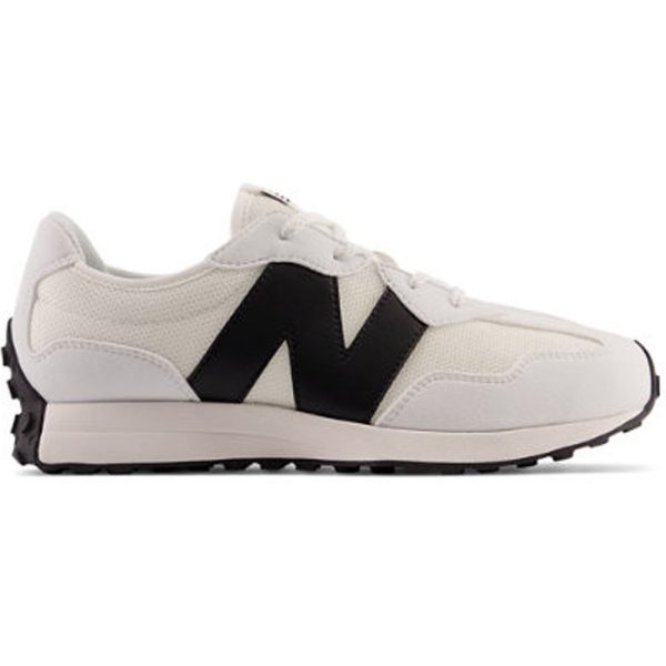 New Balance New Balance 327 Team White Black GS (GS327GB) зеленого цвета