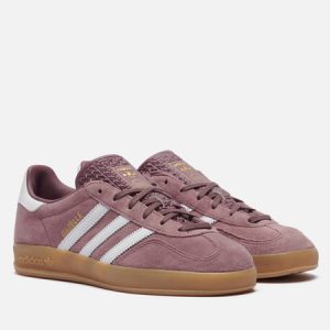 кроссовки adidas Gazelle Indoor (IH5483) фиолетового цвета