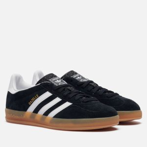 кроссовки adidas Gazelle Indoor (JI2060) черного цвета