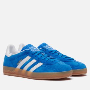 кроссовки adidas Gazelle Indoor (JI2061-4_450X450.JPG) голубого цвета