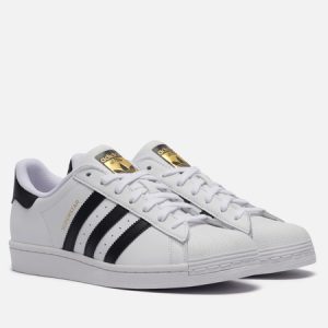 кроссовки adidas Superstar (KROSSOVKI-ADIDAS-ORIGINALS-SUPERSTAR-CLOUD-WHITE-CORE-BLACK-CLOUD-WHITE-000_450X450.JPG) белого цвета