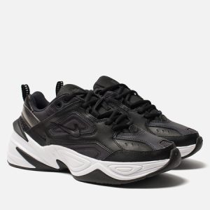 кроссовки Nike M2K Tekno (ZHENSKIE-KROSSOVKI-NIKE-M2K-TEKNO-BLACK-OIL-GREY-WHITE-2_450X450.JPG) черного цвета