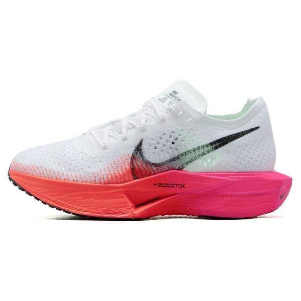 Nike ZoomX VaporFly Next 3 White Crimson Pink   - Fierce-Pink Black (HF4995-100)