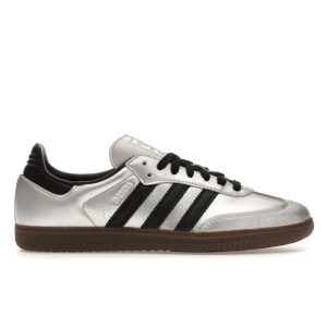 Adidas   Samba Silver Metallic Black Gum Core-Black (JI4218)