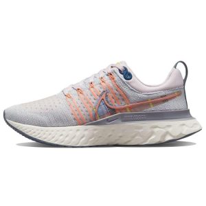 Nike React Infinity Run Flyknit 2 Premium Pink Foam Blue Tint (DH2497-600)