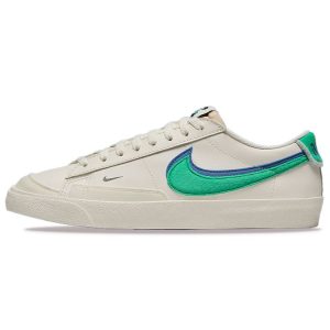 Nike Blazer Low 77 SE Double Swoosh    Phantom Green Royal White Stadium-Green Old-Royal (DO9777-001)