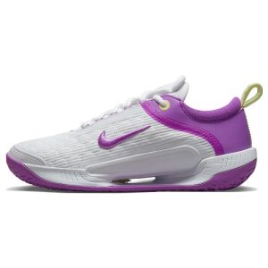 NikeCourt Air Zoom NXT HC White Fuchsia Dream Citron-Tint (DV3282-100)