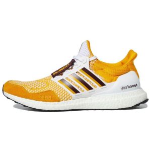 adidas NCAA x UltraBoost 10 Arizona State Sun Devils Gold Cloud-White Team-Maroon (HQ5877)