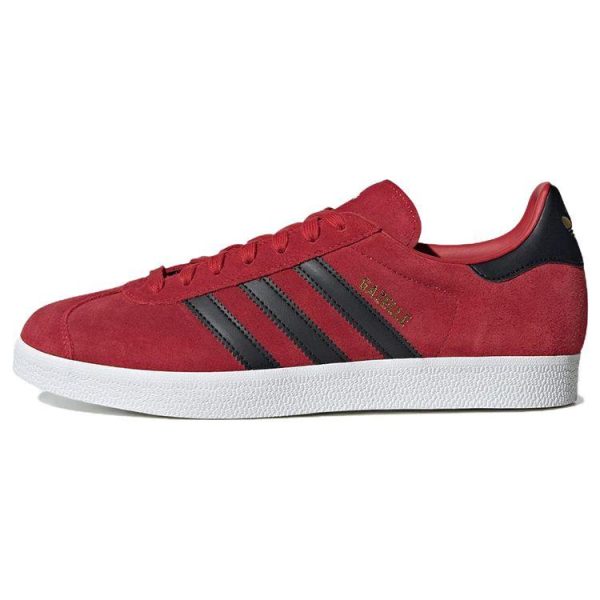 Adidas Manchester United x Gazelle Red Black   Mufc-Red Core-Black Cloud-White (IE8503)