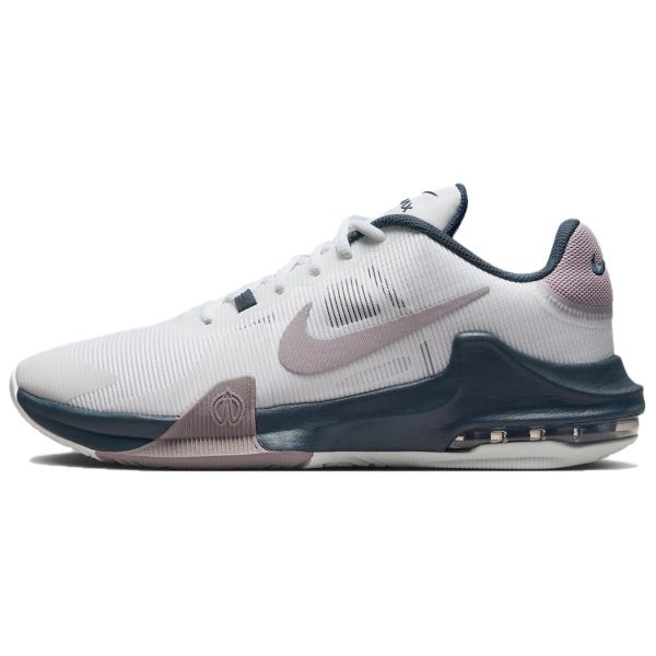 Nike Air Max Impact 4 White Navy Light Violet Ore   Armory-Navy Football-Grey (DM1124-102)