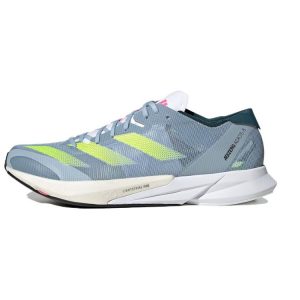 Adidas Adizero Adios 8 Wonder Blue Lucid Lemon   Lucid- (H03615)