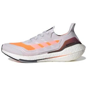 Adidas UltraBoost 21 Grey Screaming Orange   Dash-Grey (FY0375)