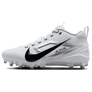 Nike Alpha Menace 4 Varsity White Metallic Silver   Photon-Dust Black (FN0027-100)